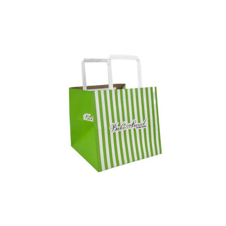 ถุงใส่กล่องเค้ก SCP PACKING 2 ปอนด์ ขนาด 10.5 X 9.25 X 10.5 นิ้ว สีเขียว (1 แพ็ค 50 ใบ)_1